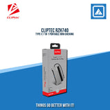 CLIPTEC RZH740 TYPE-C7 IN 1 MINIDOCKING