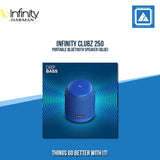 INFINITY CLUBZ 250 PORTABLE BLUETOOTH SPEAKER (BLUE)