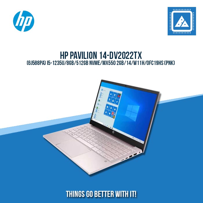 HP PAVILION 14-DV2022TX (6J588PA) | Best for Students and Freelancers Laptop
