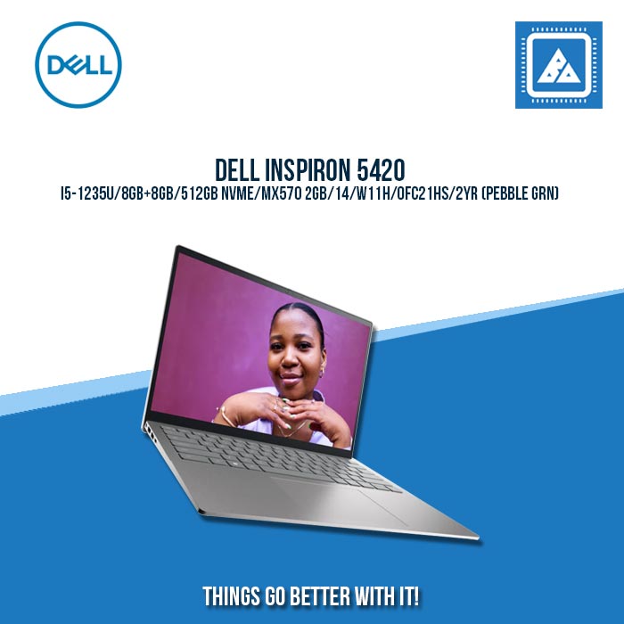 DELL INSPIRON 5420 I5-1235U Pebble Green | Best for Students and Freelancers Laptop