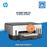 HP SMART TANK 670 AIO PRINTER W/ WIFI (6UU48A)