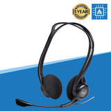 Logitech H370 USB Computer Headset Digital Sound Noise Canceling Mic