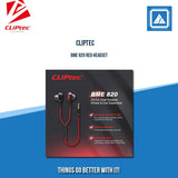 CLIPTEC BME 820 RED HEADSET