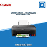 CANON PIXMA INK EFFICIENT G3020 MULTIFUNCTION PRINTER W/ WIFI