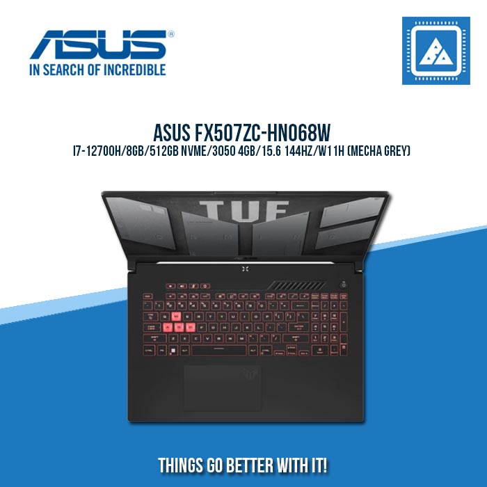 ASUS FX507ZC-HN068W I7-12700H | Gaming Laptop And AutoCAD Users