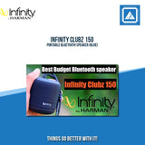 INFINITY CLUBZ 150 PORTABLE BLUETOOTH SPEAKER (BLUE)