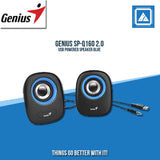 GENIUS SP-Q160 2.0 USB POWERED SPEAKER BLUE