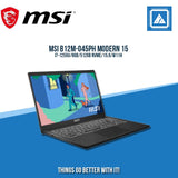 MSI B12M-045PH MODERN 15 I7-1255U/8GB/512GB NVME | BEST FOR STUDENTS AND FREELANCERS LAPTOP