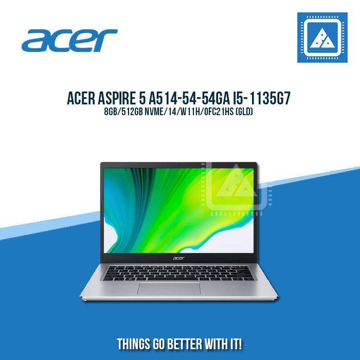 ACER ASPIRE 5 A514-54-54GA I5-1135G7 Best for Student and Freelancers ...