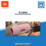 JBL CHARGE5 PORTABLE BLUETOOTH SPEAKER (PINK)