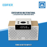 EDIFIER MP260 MULTIFUNCTIONAL 2.1CH BLUETOOTH/USB/3.5MM SPEAKER (WHITE)