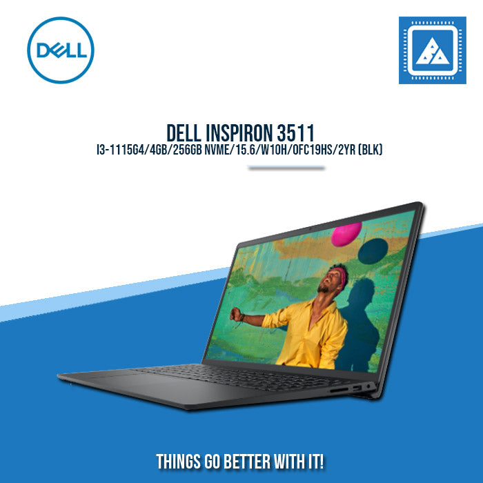 DELL INSPIRON 3511 I3-1115G4/4GB/256GB NVME/ | BEST FOR STUDENTS LAPTOP