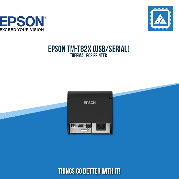 EPSON TM-T82X (USB/SERIAL) THERMAL POS PRINTER