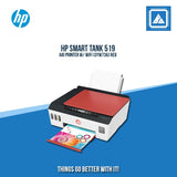 HP SMART TANK 519 AIO PRINTER W/ WIFI (3YW73A) RED
