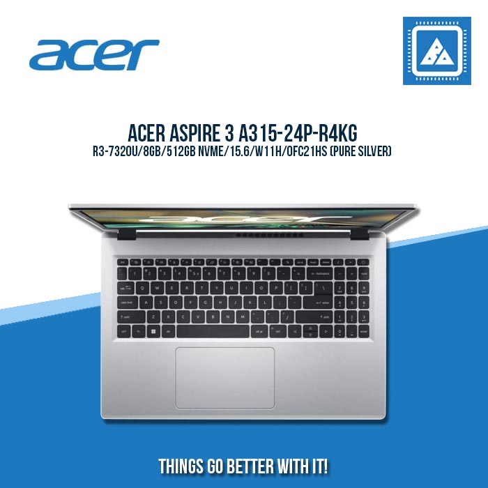 ACER ASPIRE 3 A315-24P-R4KG R3-7320U/8GB/512GB NVME/15.6 | BEST FOR STUDENTS LAPTOP