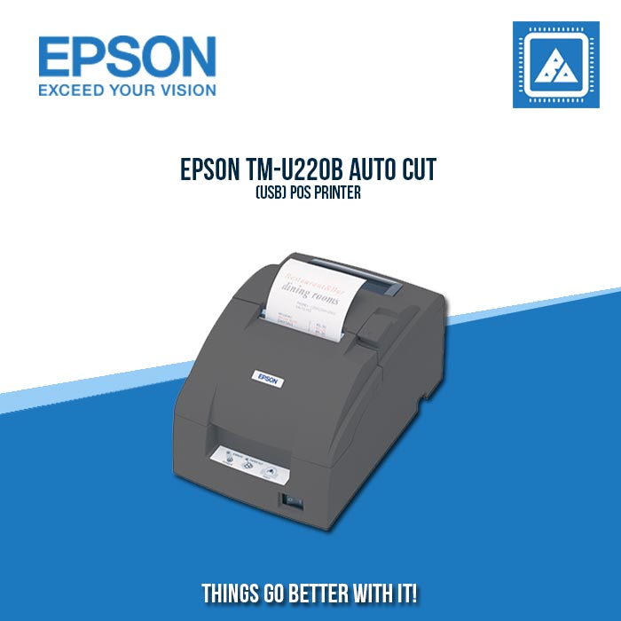 EPSON TM-U220B AUTO CUT (USB) POS PRINTER – BlueArm Computer Store