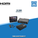 1x2 HDMI SPLITTER VER 1.4