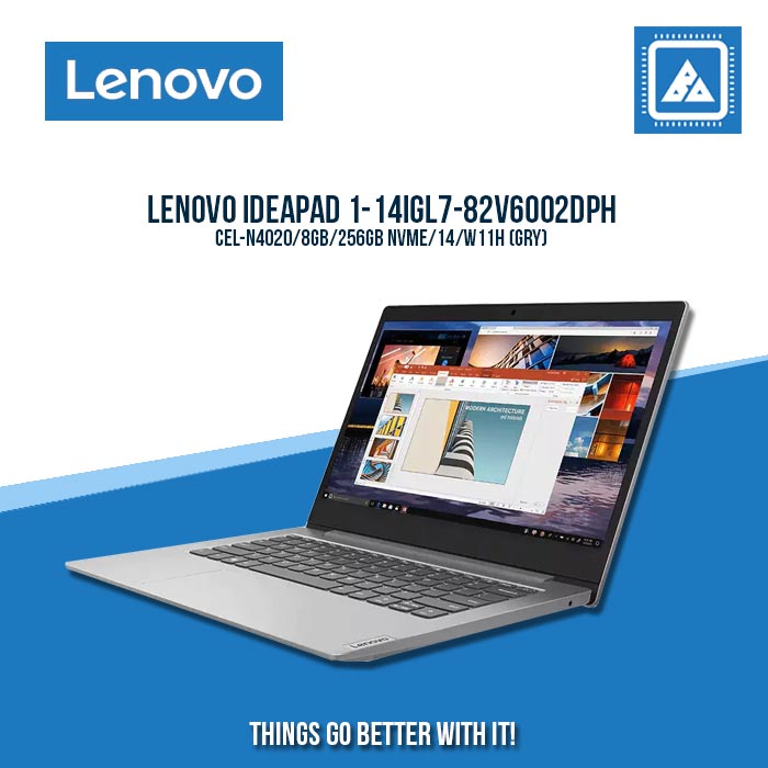LENOVO IDEAPAD 1-14IGL7-82V6002DPH CEL-N4020  | Best for Students Laptop