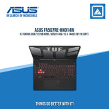 ASUS FA507RE-HN014W R7-6800H/8GB/512GB NVME/3050TI 4GB | BEST FOR GAMING AND AUTOCAD LAPTOP