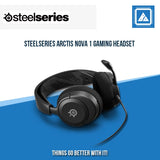 STEELSERIES ARCTIS NOVA 1 GAMING HEADSET (BLACK)