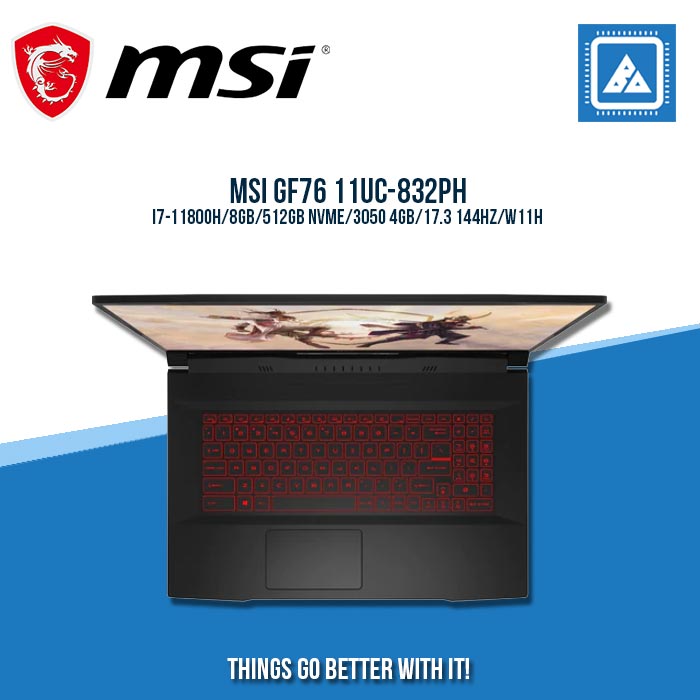 MSI GF76 11UC-832PH I7-11800H | Gaming Laptop And AutoCAD Users