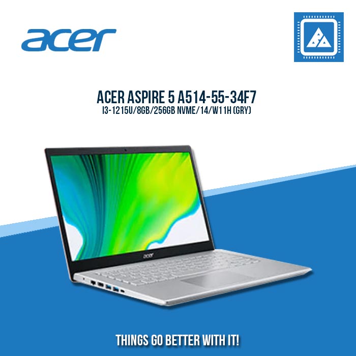 ACER ASPIRE 5 A514-55-34F7 I3-1215U/8GB/256GB NVME | BEST FOR STUDENTS LAPTOP