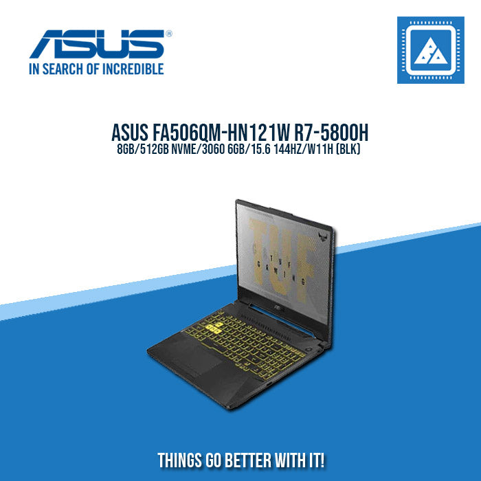 ASUS FA506QM-HN121W R7-5800H  | Gaming Laptop And AutoCAD Users