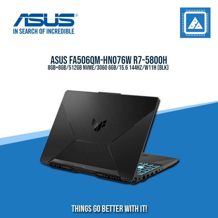 ASUS FA506QM-HN076W R7-5800H  | Gaming Laptop And AutoCAD Users