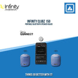 INFINITY CLUBZ 150 PORTABLE BLUETOOTH SPEAKER (BLUE)
