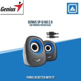 GENIUS SP-Q160 2.0 USB POWERED SPEAKER BLUE