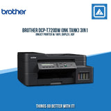 BROTHER DCP-T720DW (INK TANK) 3IN1 INKJET PRINTER W/ WIFI, DUPLEX, ADF