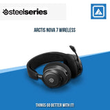 STEELSERIES ARCTIS NOVA 7 WIRELESS GAMING HEADSET (BLACK)