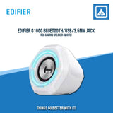 EDIFIER G1000 BLUETOOTH/USB/3.5MM JACK RGB GAMING SPEAKER (WHITE)