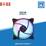 DOSS FAN RGB TEMPEST X3