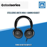 STEELSERIES ARCTIS NOVA 1 GAMING HEADSET (BLACK)