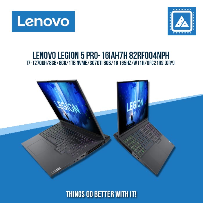 LENOVO LEGION 5 PRO-16IAH7H 82RF004NPH I7-12700H  | Gaming Laptop And AutoCAD Users