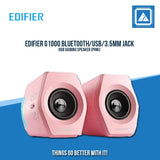 EDIFIER G1000 BLUETOOTH/USB/3.5MM JACK RGB GAMING SPEAKER (PINK)