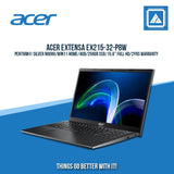 ACER Extensa EX215-32-P8W Pentium® Silver N6000 | Best for Students Laptop