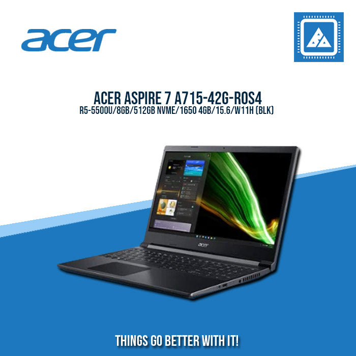 ACER ASPIRE 7 A715-42G-R0S4 R5-5500U Best for Autocad and Gaming Laptop