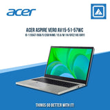 ACER ASPIRE VERO AV15-51-57WC I5-1155G7/8GB/512GB NVME | BEST FOR STUDENTS AND FREELANCERS LAPTOP