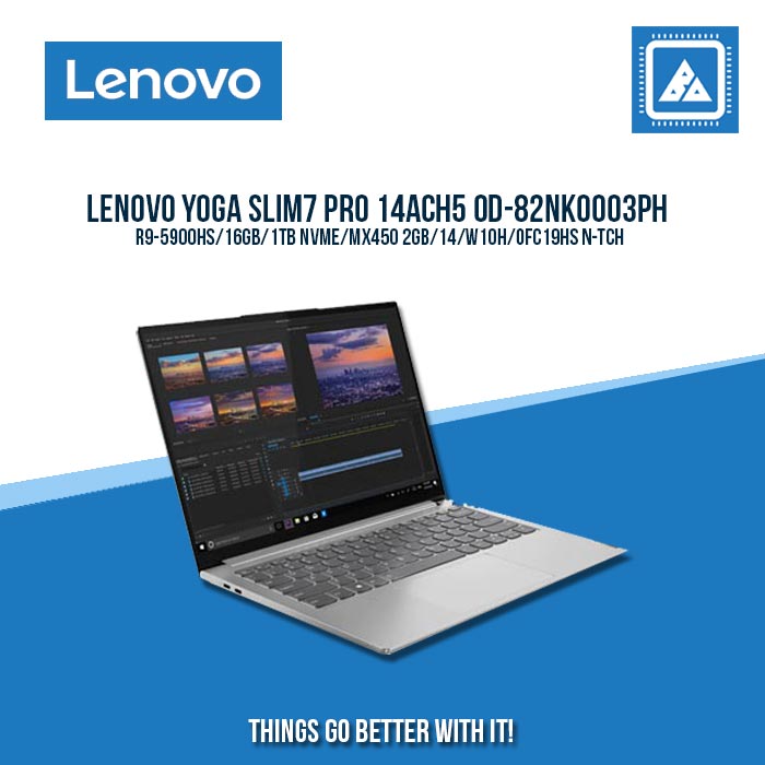 LENOVO YOGA Slim 7 Pro 14ACH5 OD AMD R9-5900HS   Best for Students and Freelancers