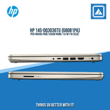 HP 14S-DQ3036TU (680B1PA) PEN-N6000/8GB/256GB NVME/14/W11H (GLD) Best for Freelancing and Students