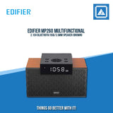 EDIFIER MP260 MULTIFUNCTIONAL 2.1CH BLUETOOTH/USB/3.5MM SPEAKER (BROWN)