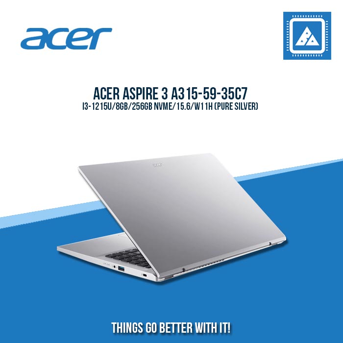 ACER ASPIRE 3 A315-59-35C7 I3-1215U/8GB/256GB NVME | BEST FOR STUDENTS LAPTOP