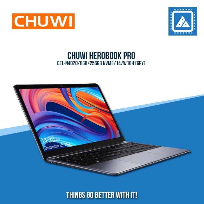 CHUWI HeroBook Pro 14.1'' IPS | Celeron N4020 | Cheapest Laptop