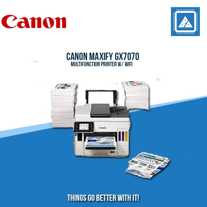 CANON MAXIFY GX7070 MULTIFUNCTION PRINTER W/ WIFI