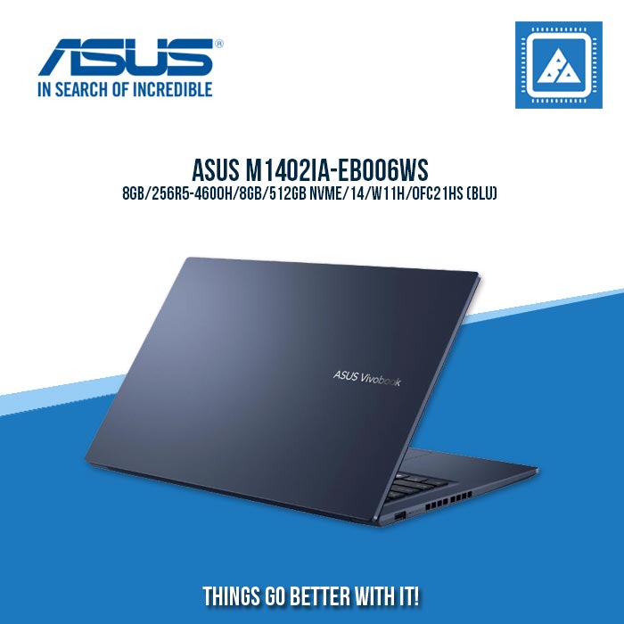 ASUS M1402IA-EB006WS R5-4600H | Best for Students Laptop