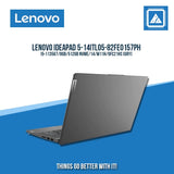 LENOVO IDEAPAD 5-14ITL05-82FE0157PH I5-1135G7/ Best for Freelancers and Students /OFC21HS (GRY)