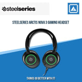 STEELSERIES ARCTIS NOVA 3 GAMING HEADSET (BLACK)