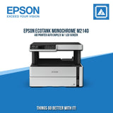 EPSON ECOTANK MONOCHROME M2140 AIO PRINTER AUTO DUPLEX W/ LCD SCREEN
